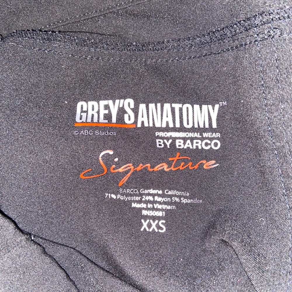 Greys anatomy scrub pants